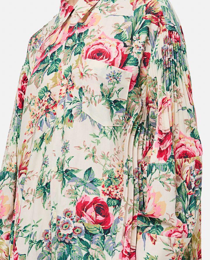 Biffi FLOWER PATTERN PRINTED SHIRT DRESS Outlet