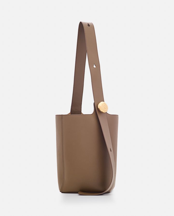 Biffi PEBBLE BUCKET MEDIO IN PELLE Vendita Economica
