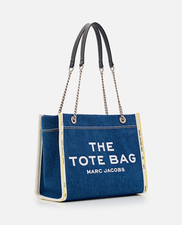 Biffi THE MEDIUM DENIM BORSA TOTE Nuovo