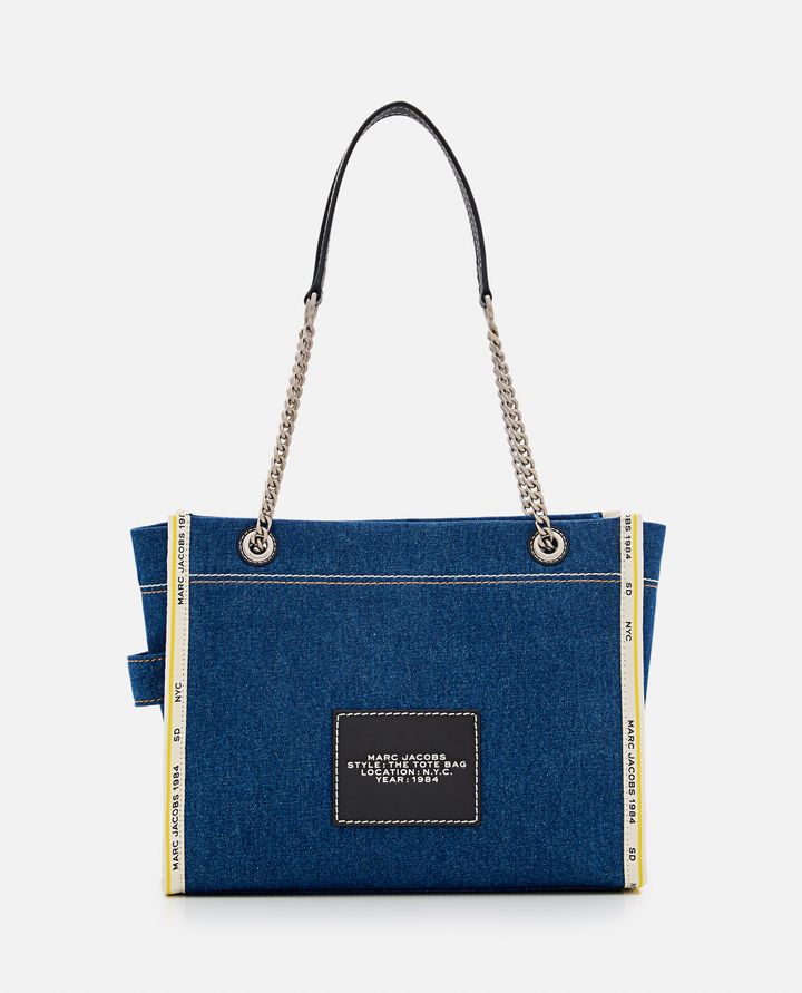 Biffi THE MEDIUM DENIM BORSA TOTE Nuovo