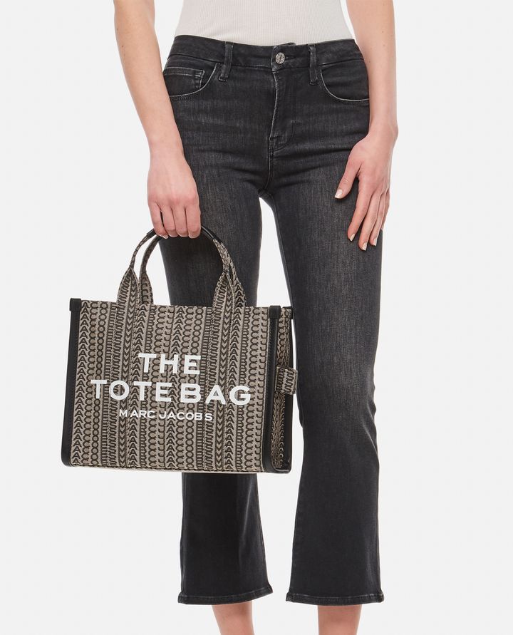 Biffi THE TOTE BAG MONOGRAM MEDIA IN CANVAS Prezzo Ridotto