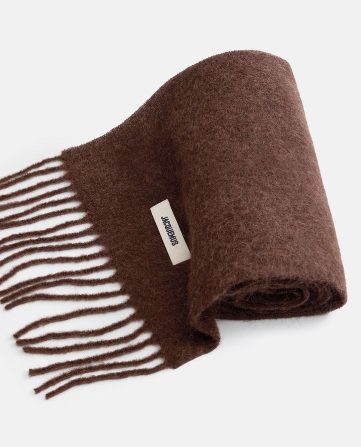 Biffi SCIARPA CARRO IN LANA MARRONE Offerte