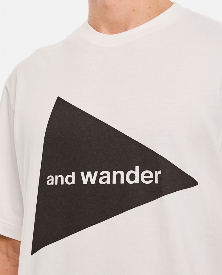 Biffi AND WANDER LOGO T-SHIRT Saldi