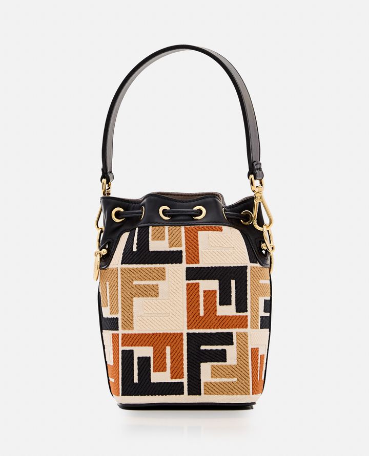 Biffi BORSA MINI MON TRESOR IN TELA RICAMO Italy