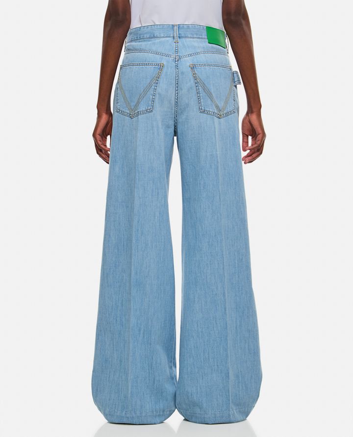 Biffi PANTALONI IN DENIM LEGGERI A GAMBA LARGA Vendita
