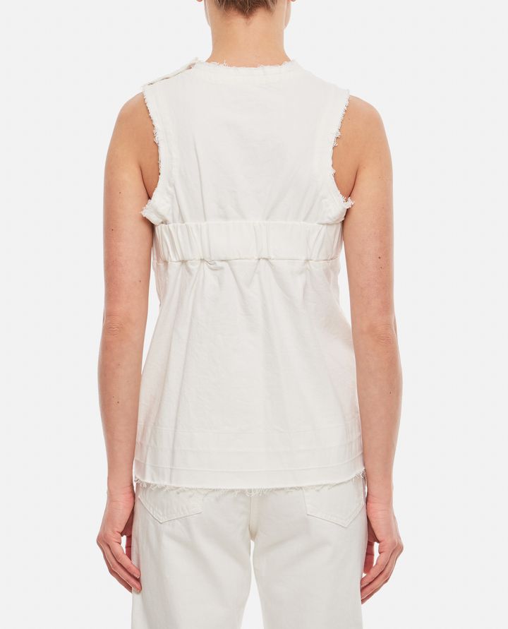Biffi COTTON DENIM TANK TOP Promozione