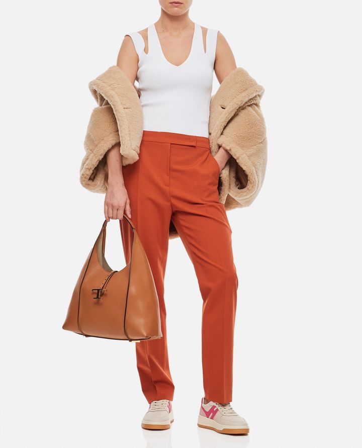 Biffi CERISA WOOL TROUSERS Spedizione Gratuita