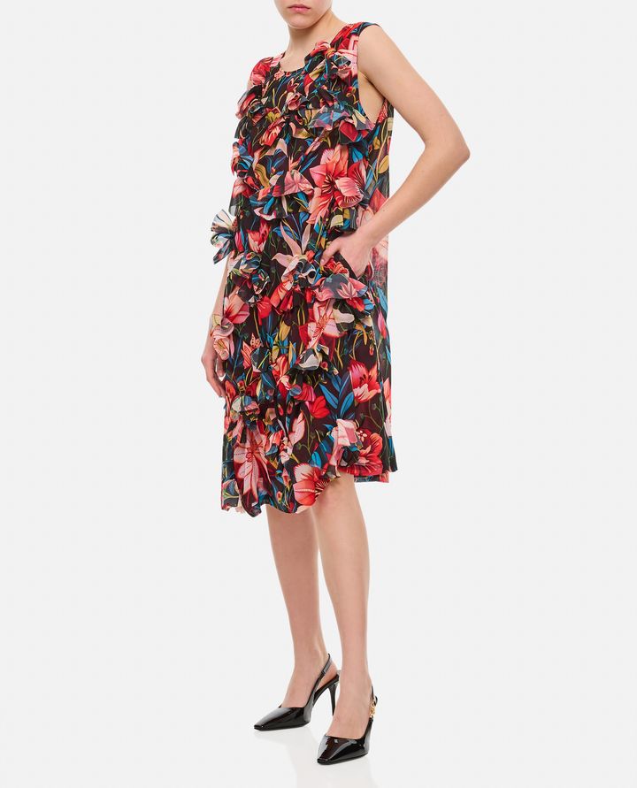 Biffi ABITO IN CHIFFON CON FANTASIA FLOREALE Negozi Online