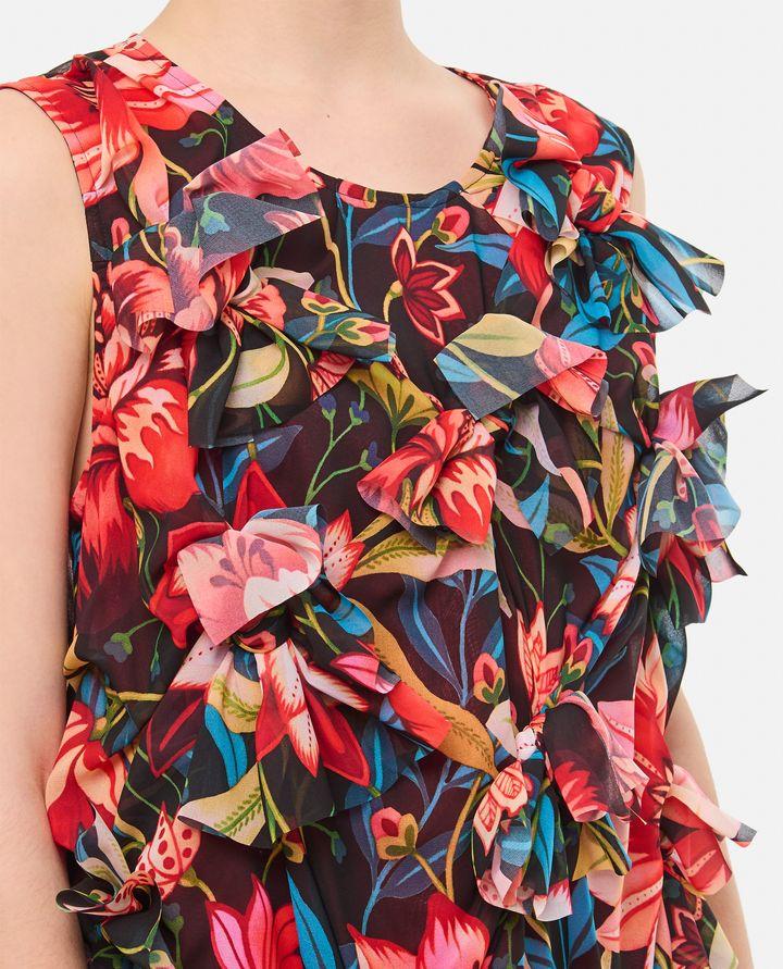 Biffi ABITO IN CHIFFON CON FANTASIA FLOREALE Negozi Online