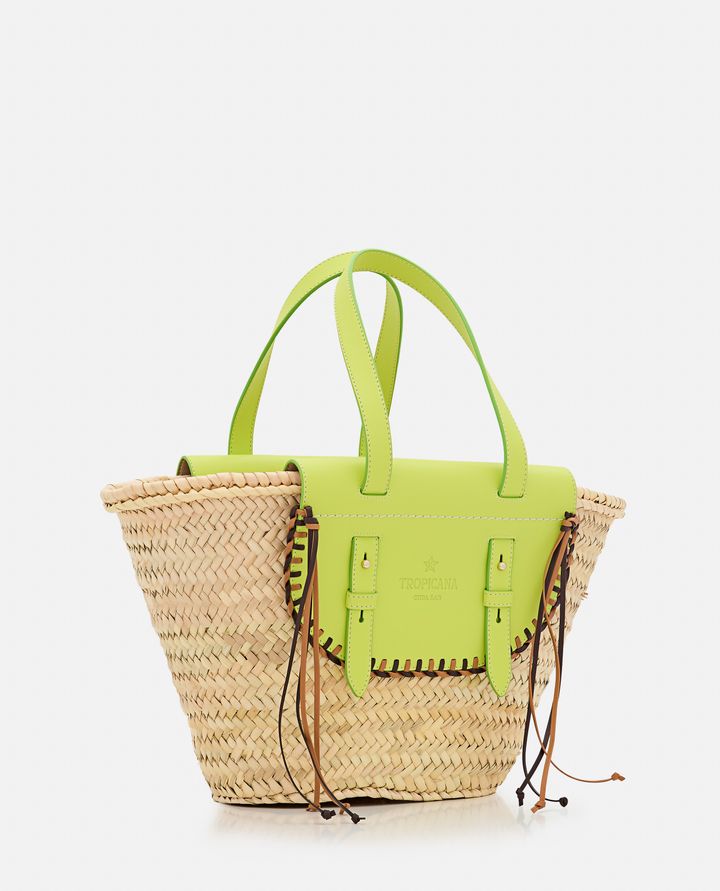 Biffi TROPICANA BORSA TOTE IN PAGLIA E PELLE Bestseller