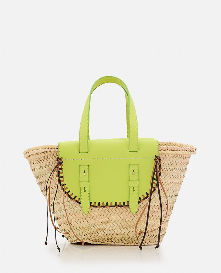 Biffi TROPICANA BORSA TOTE IN PAGLIA E PELLE Bestseller