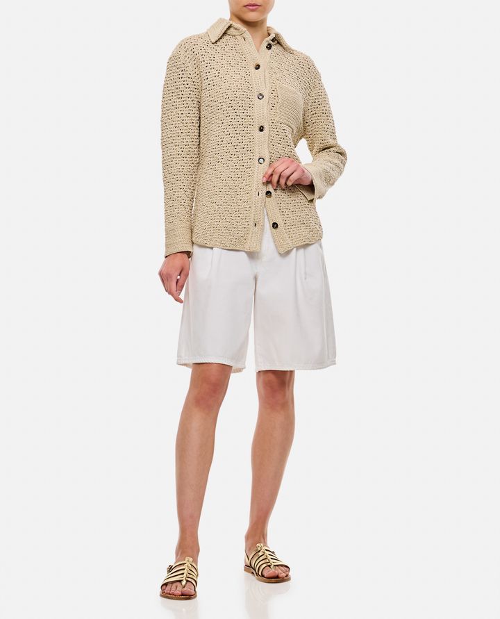 Biffi CAMICIA IN COTONE EFFETTO CROCHET Offerte giornaliere