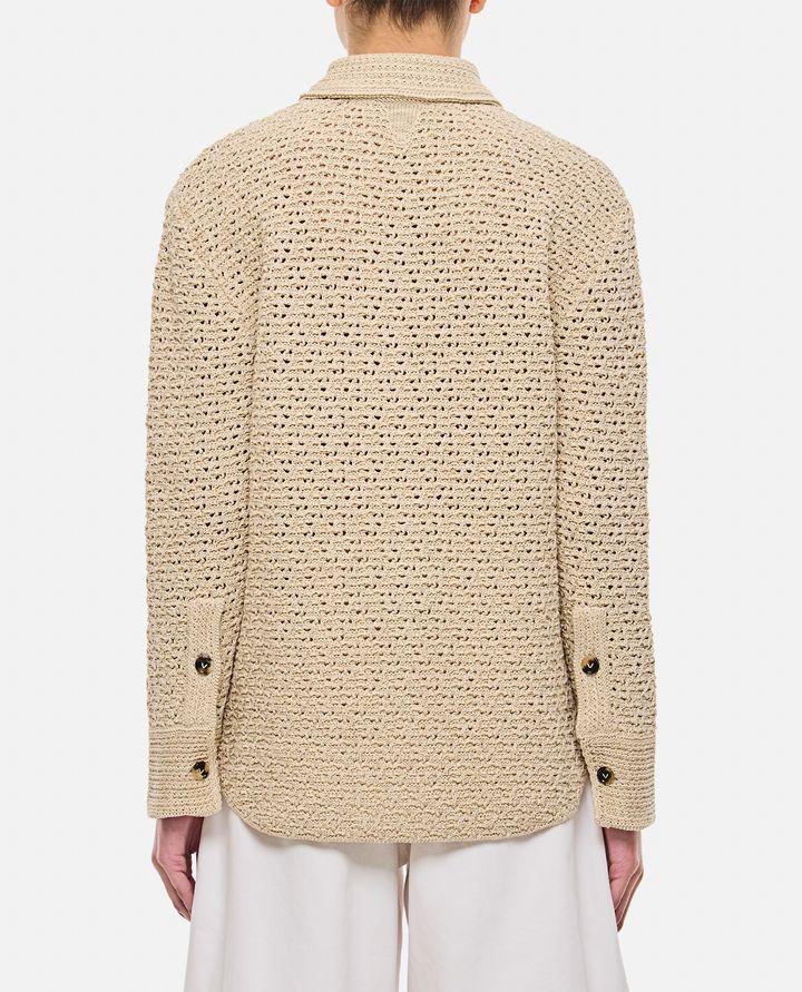 Biffi CAMICIA IN COTONE EFFETTO CROCHET Offerte giornaliere