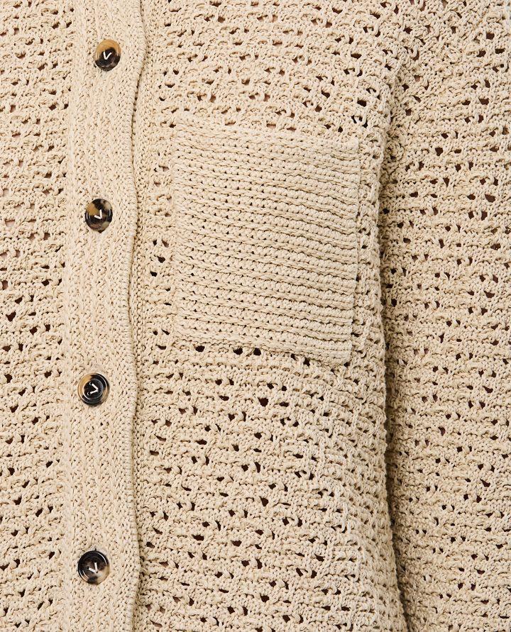 Biffi CAMICIA IN COTONE EFFETTO CROCHET Offerte giornaliere