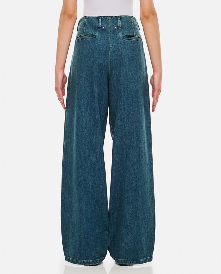 Biffi DENIM A GAMBA LARGA CON PINCES Offerte speciali