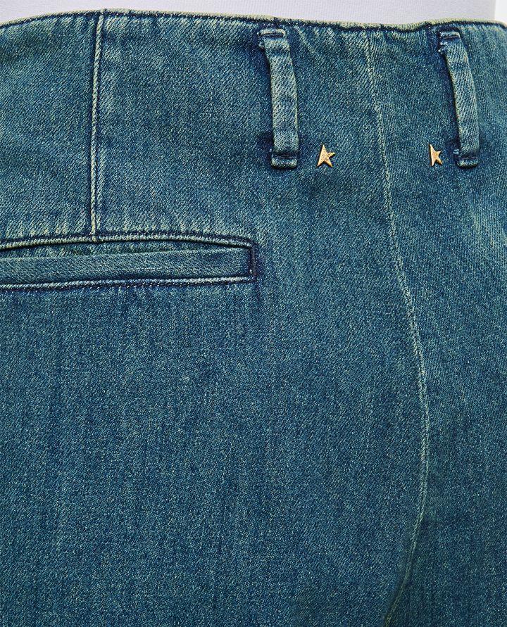 Biffi DENIM A GAMBA LARGA CON PINCES Offerte speciali