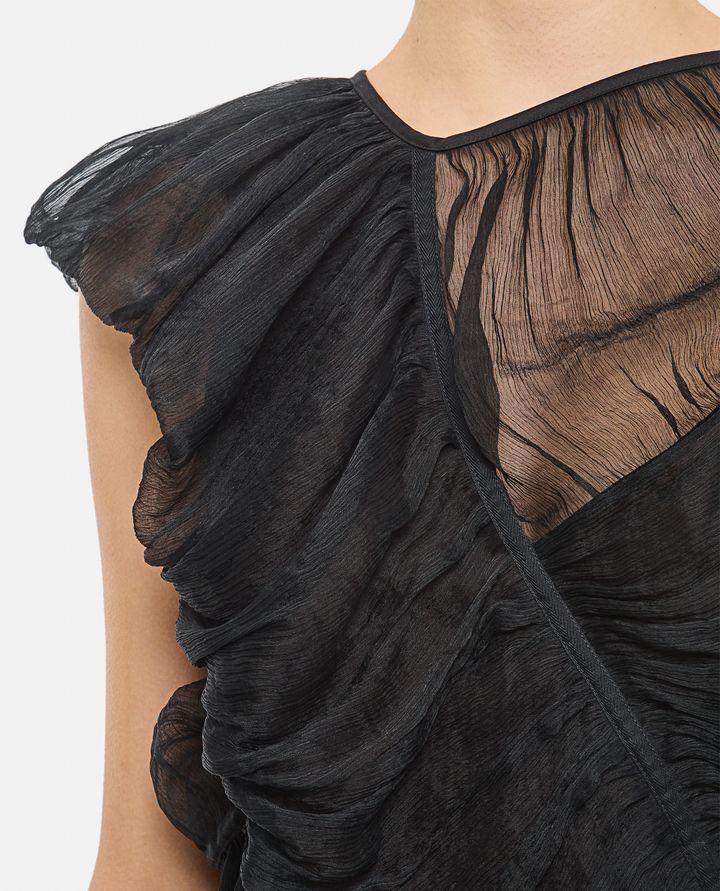 Biffi BLUSA CON ARRICCIATURA LOZEN Prezzo basso