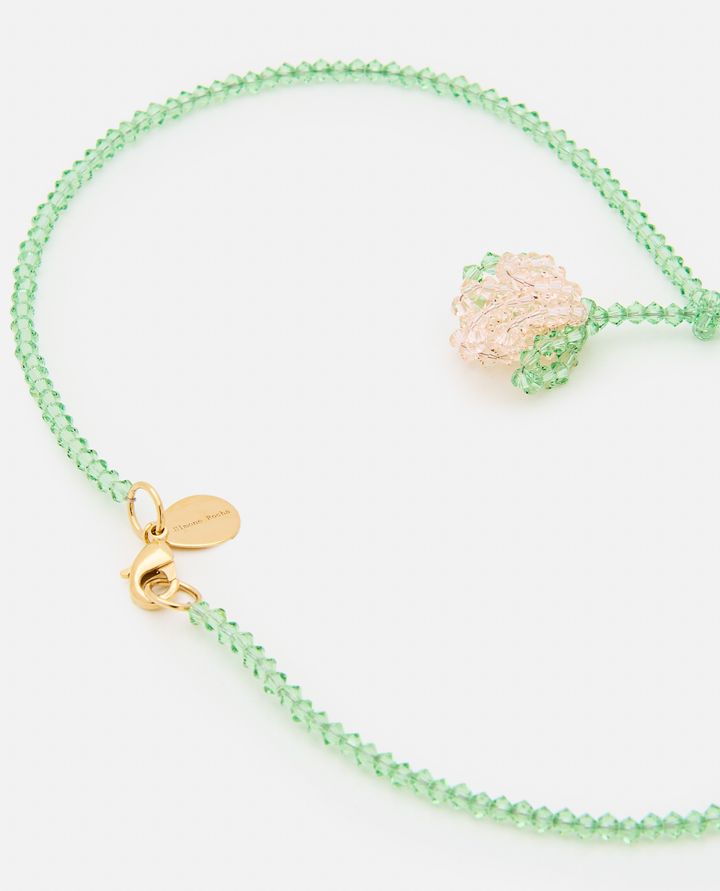 Biffi COLLANA CON FIORI IN CRISTALLO A GRAPPOLO Discount Store per i nuovi prodotti