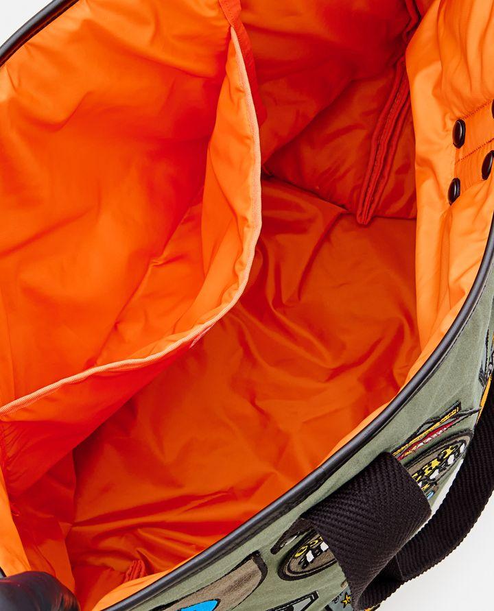 Biffi TOTE BAG CON PATCH ALLOVER SACAI X MARC GONZALES Pezzi Unici
