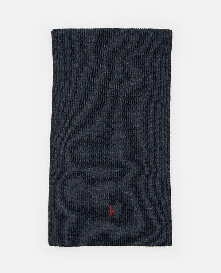 Biffi SCIARPA IN LANA CON LOGO Fino al 55% di sconto