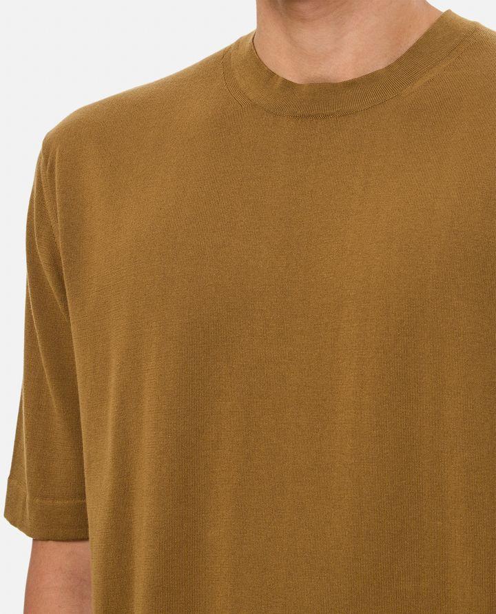 Biffi COMBE T-SHIRT IN COTONE Vendite Flash