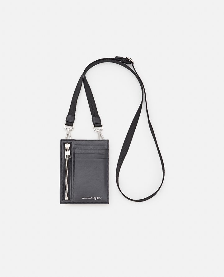 Biffi PORTACARTE CON CINTURINO IN PELLE