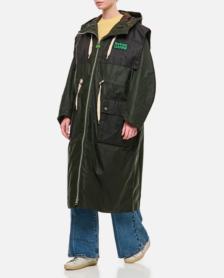 Biffi GANNI X BARBOUR PARKA Saldi Di Fabbrica
