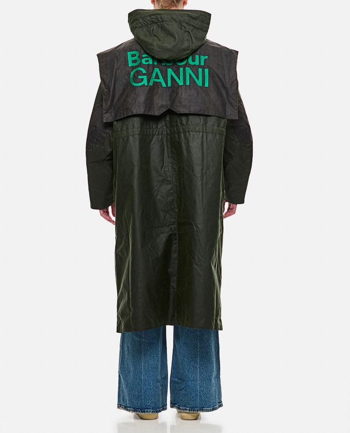Biffi GANNI X BARBOUR PARKA Saldi Di Fabbrica
