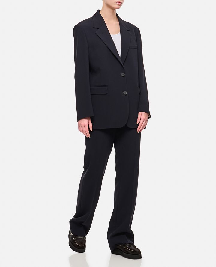 Biffi PANTALONI IN CREPE DI VISCOSA E LANA Negozio