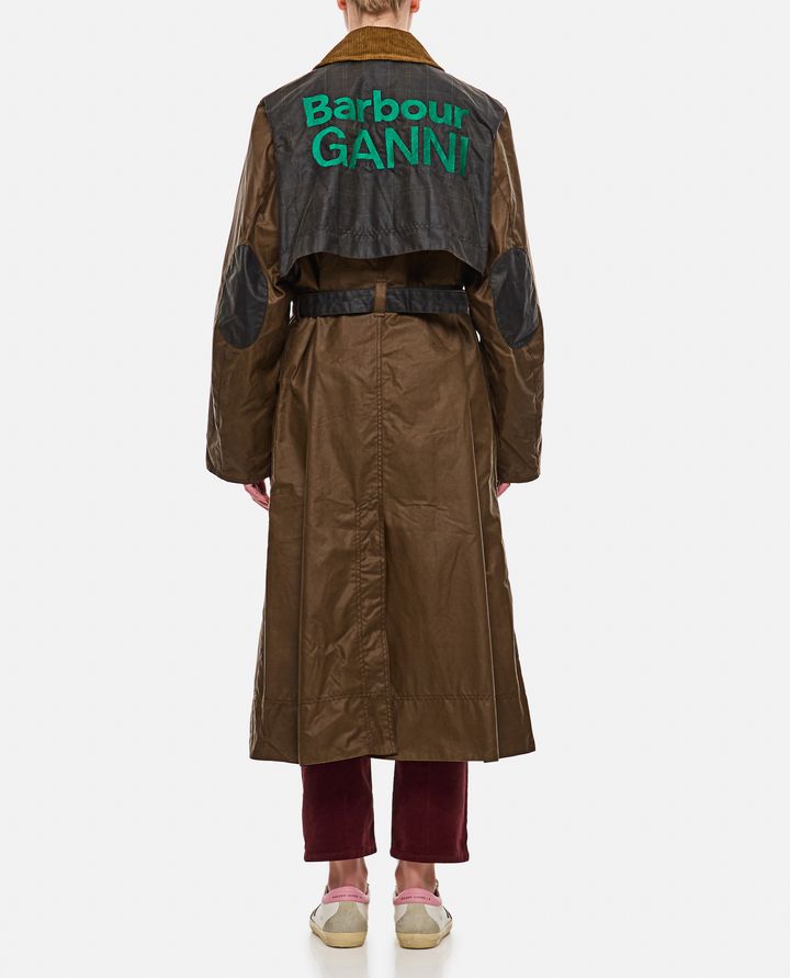 Biffi GANNI X BARBOUR TRENCH In Saldo