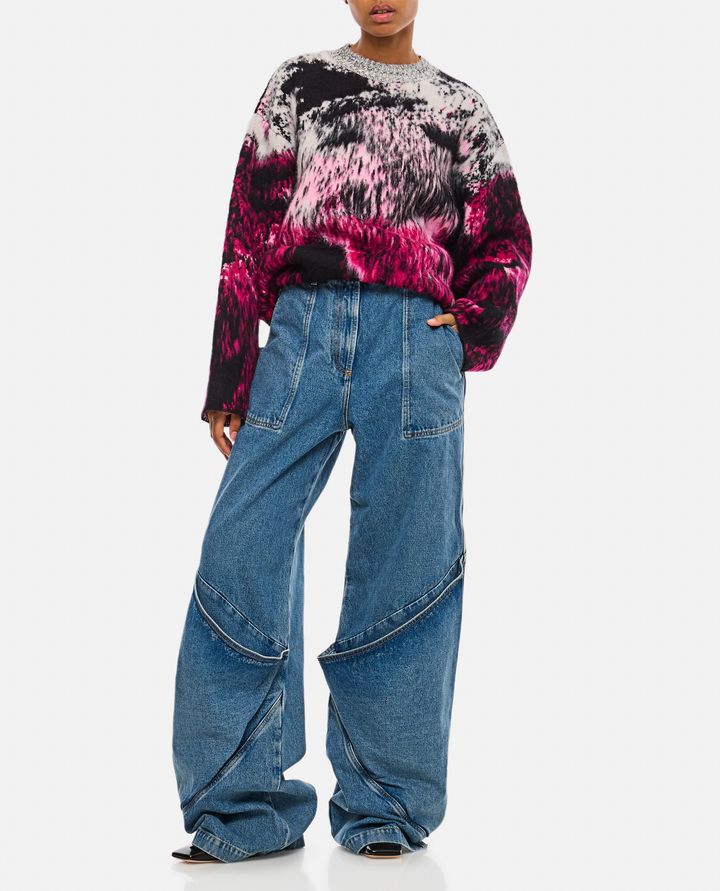 Biffi OVERSIZE DENIM PANTALONI Black Friday