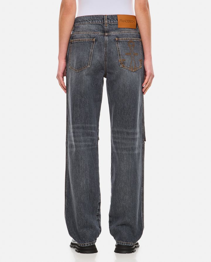 Biffi JEANS CON TAGLIO AL GINOCCHIO Lightning offer
