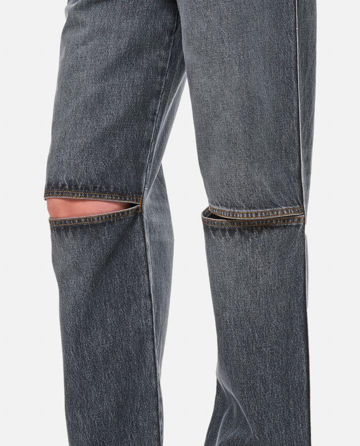 Biffi JEANS CON TAGLIO AL GINOCCHIO Lightning offer