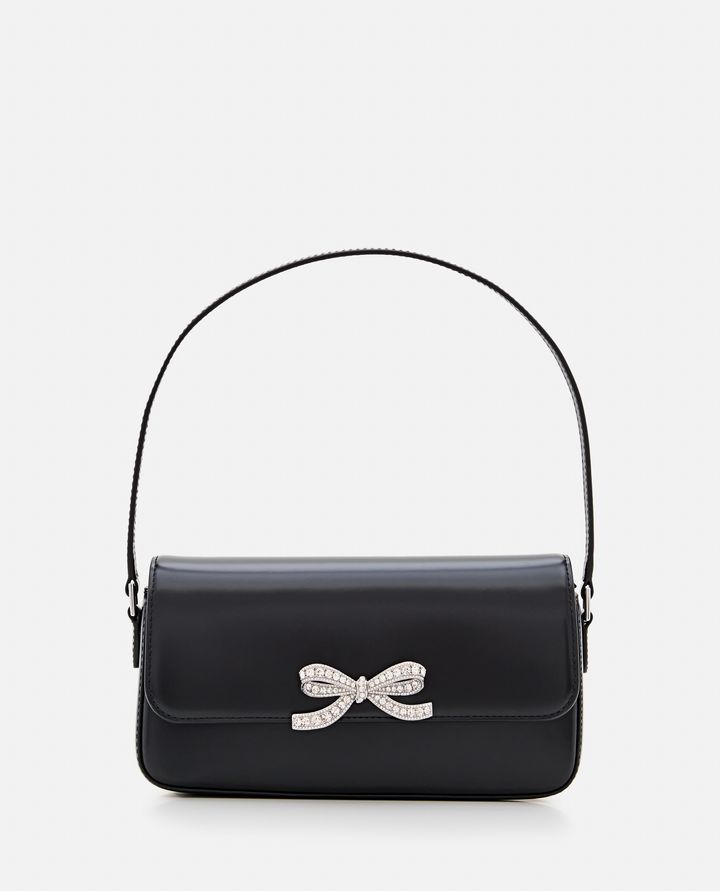 Biffi BORSA BAGUETTE IN PELLE NERA Promozione