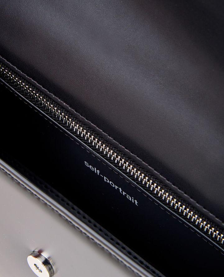 Biffi BORSA BAGUETTE IN PELLE NERA Promozione