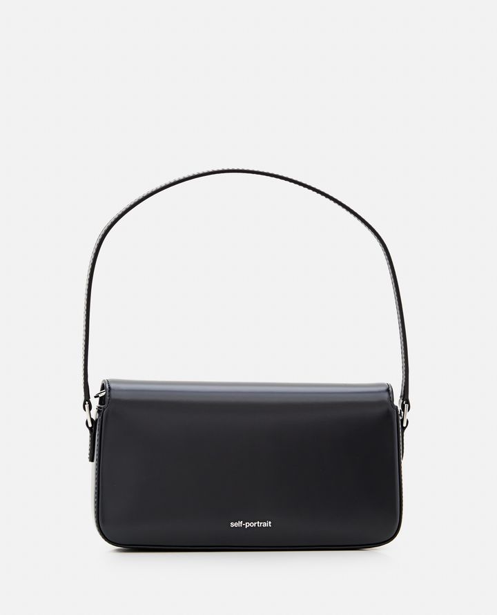 Biffi BORSA BAGUETTE IN PELLE NERA Promozione