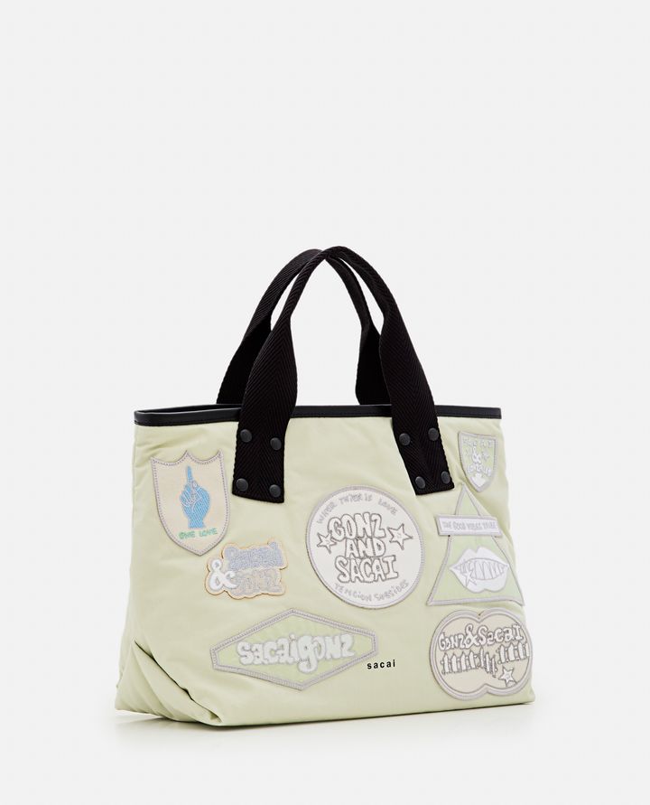 Biffi BORSA TOTE MEDIA SACAI X MARC GONZALES CON APPLICAZIONE In Vendita
