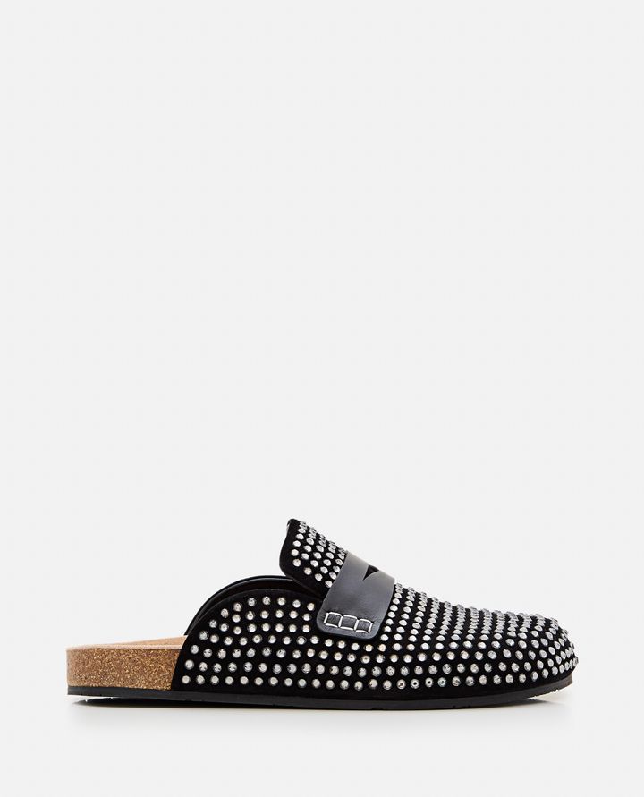 Biffi SUEDE CRYSTAL LOAFER Fino al 55% di sconto