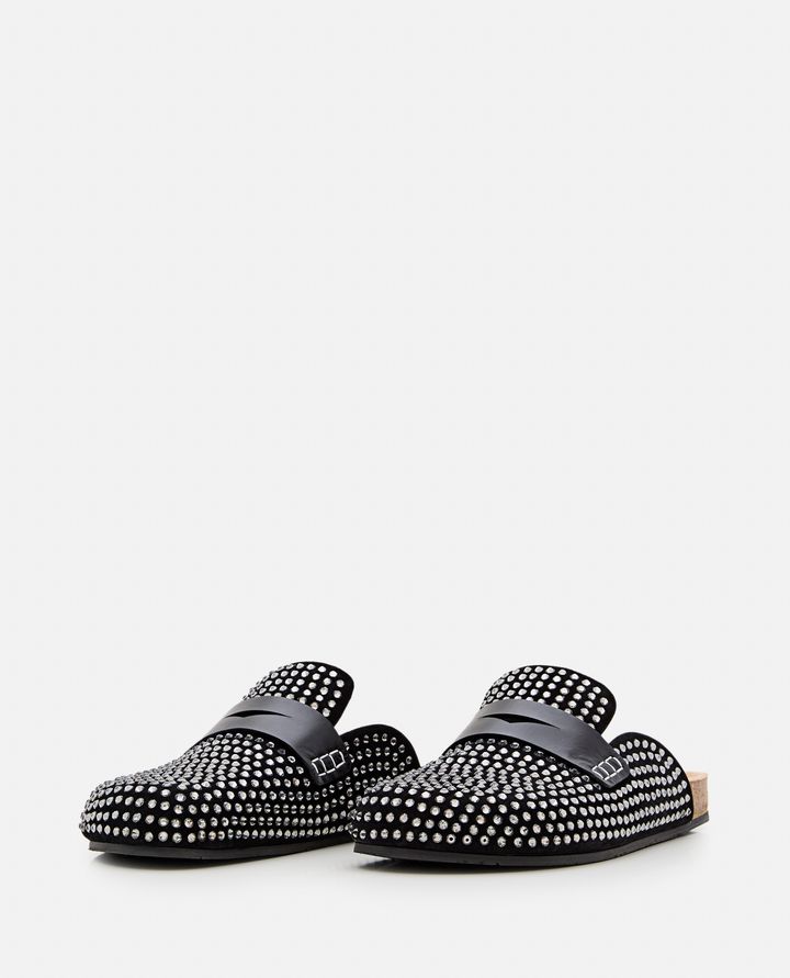 Biffi SUEDE CRYSTAL LOAFER Fino al 55% di sconto