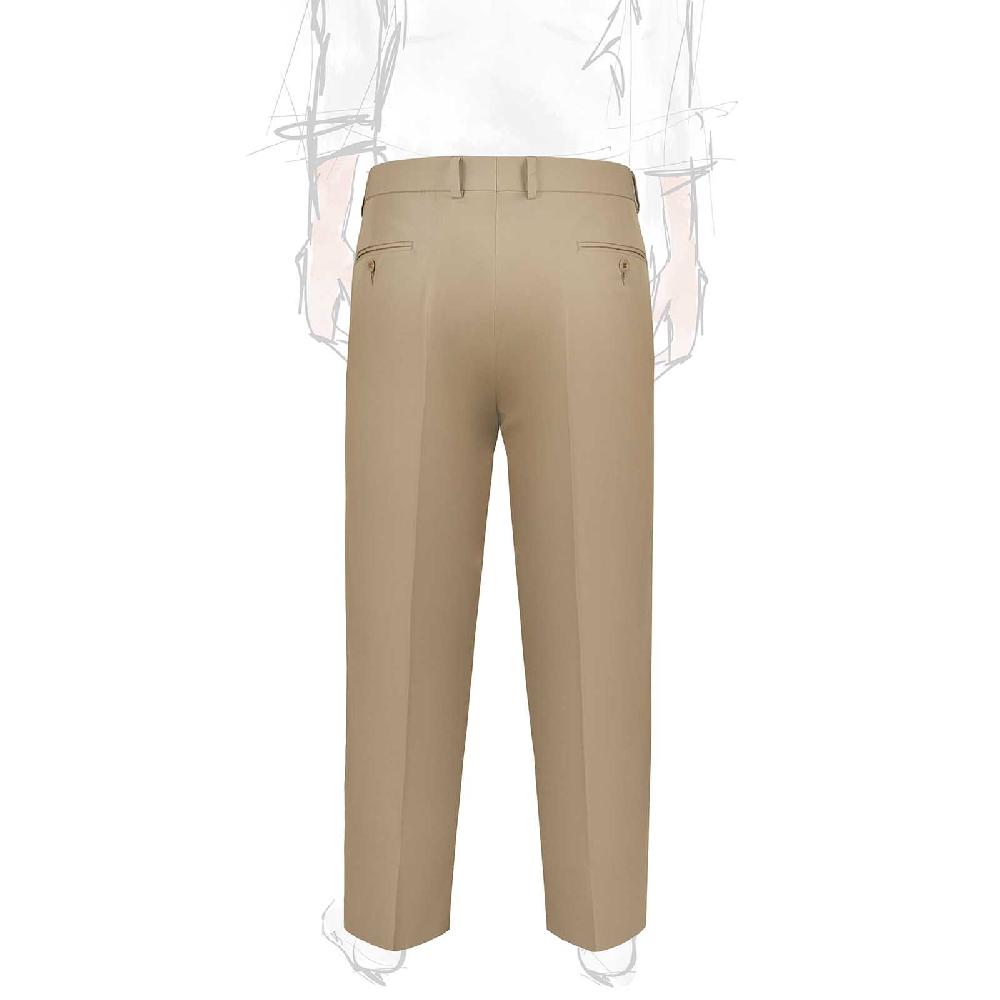 Rubinacci Vintage archive pantalone in cotone beige Promozione
