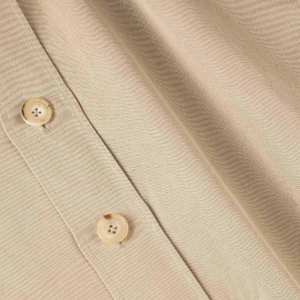 Rubinacci Serie Limitata overshirt in cotone e lino biscotto Promozione Limitata