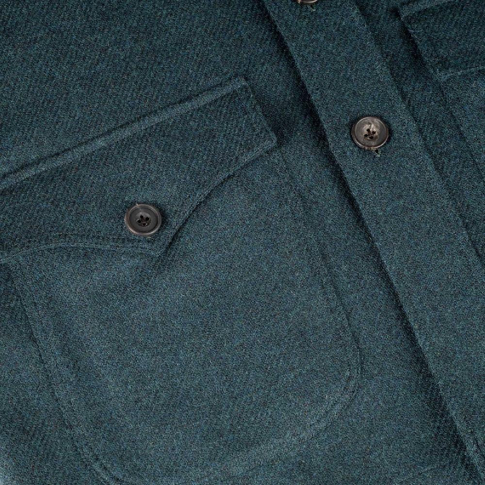 Rubinacci Vintage archive sahariana in lana verde Online