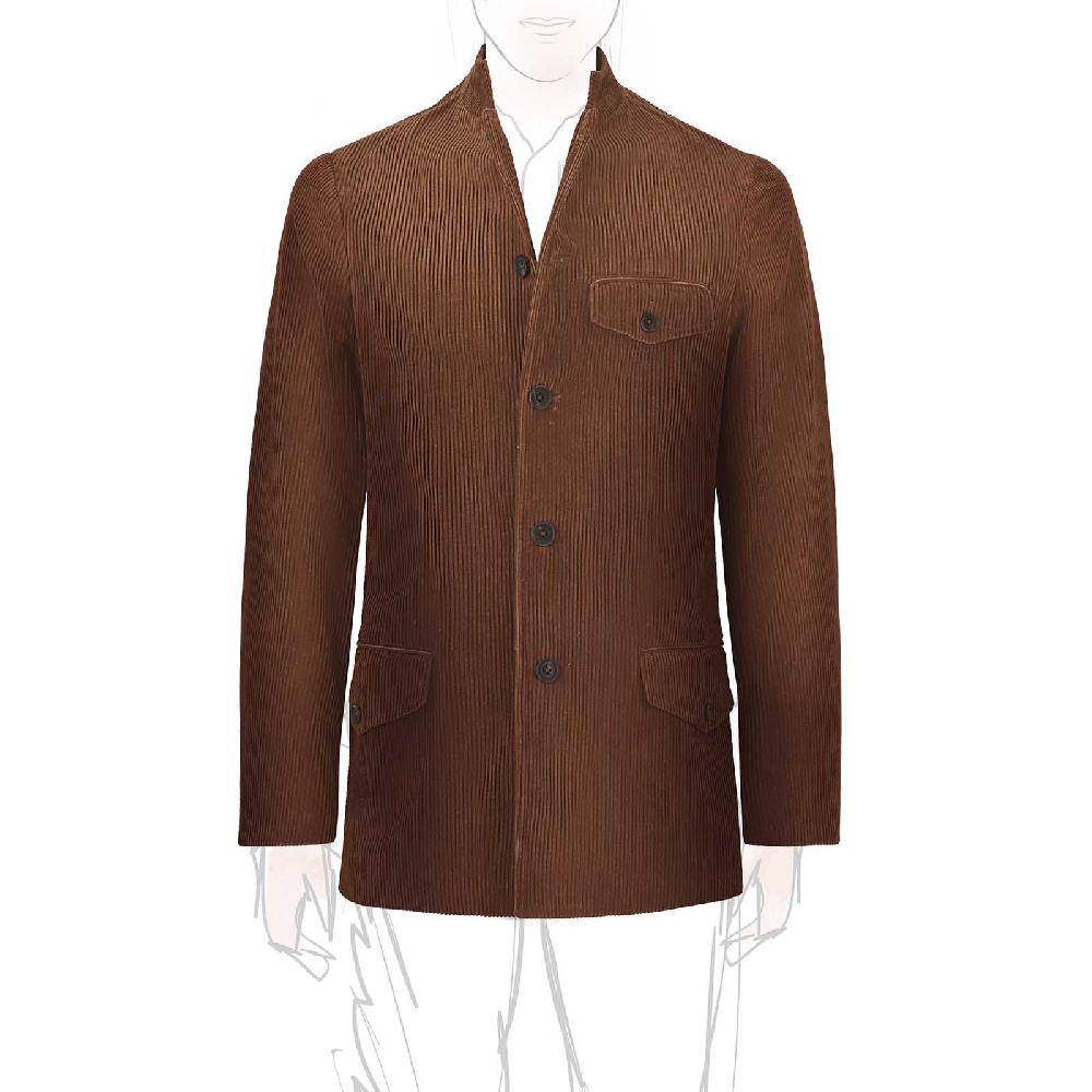 Rubinacci Vintage archive giacca Stefano in velluto a coste marrone Saldi