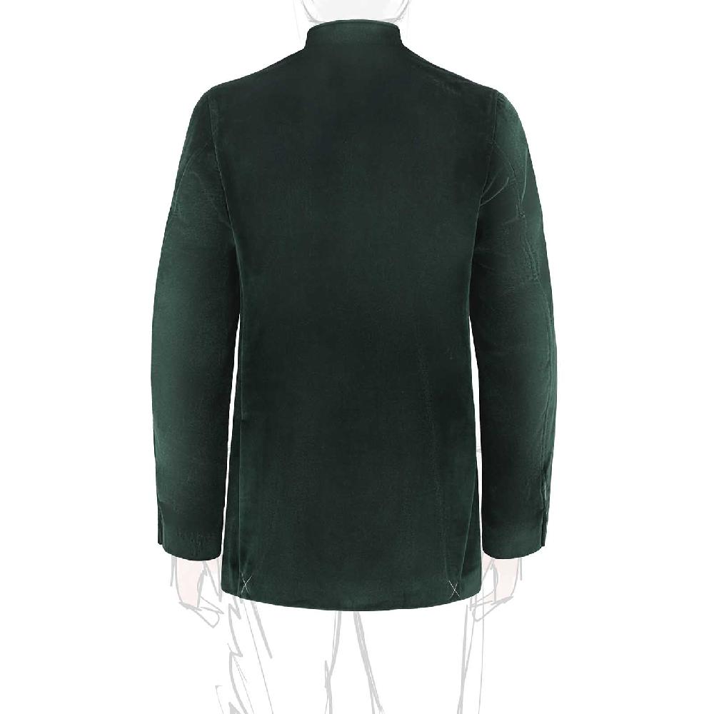 Rubinacci Vintage archive giacca Vienna in velluto verde Nuova