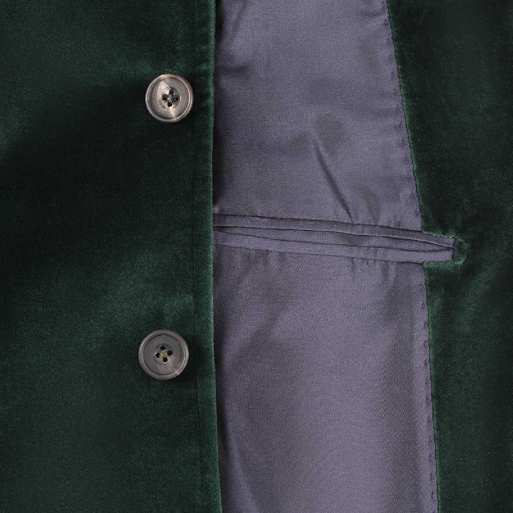 Rubinacci Vintage archive giacca Vienna in velluto verde Nuova
