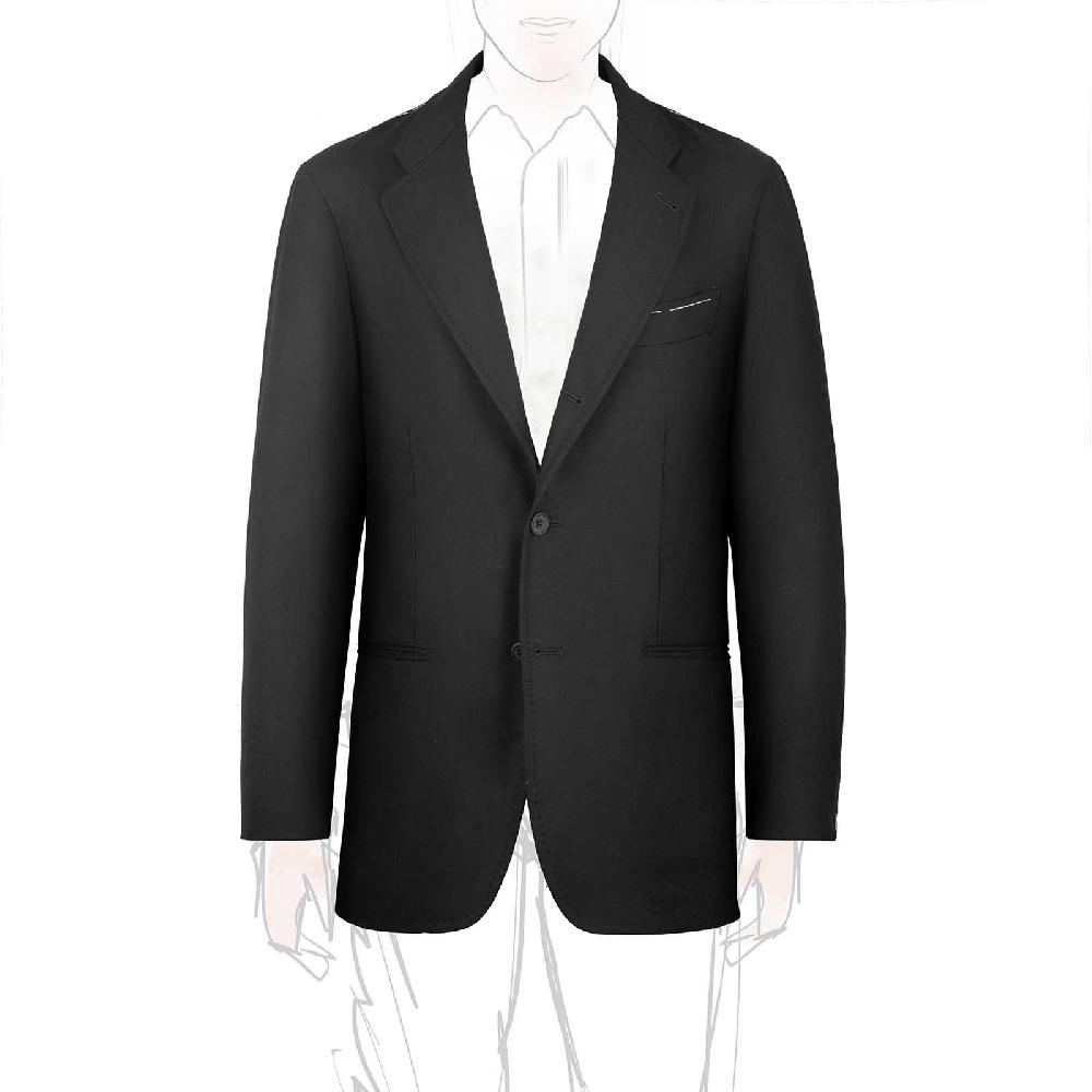 Rubinacci Giacca in lana nera Online
