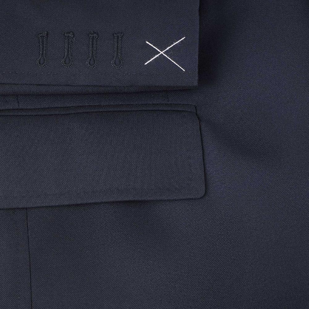 Rubinacci Giacca in Lana “Green Certified” blu Offerte