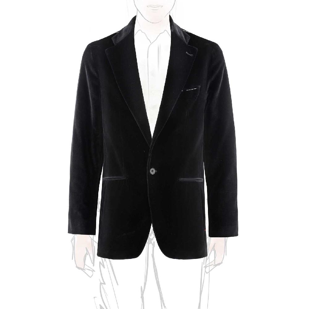 Rubinacci Giacca in velluto nero Hotsell