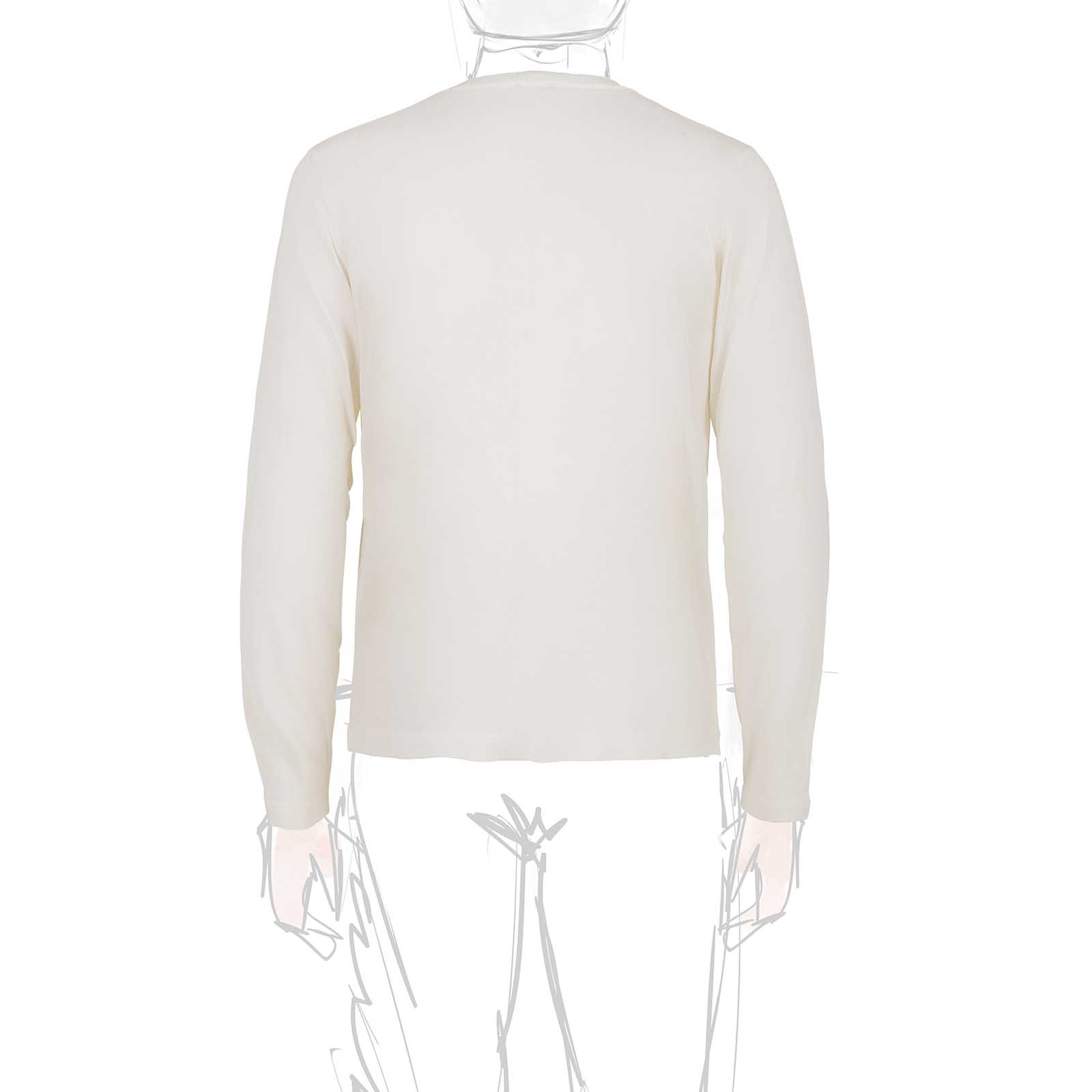 Rubinacci T-Shirt cotone bianca Saldi Di Fabbrica