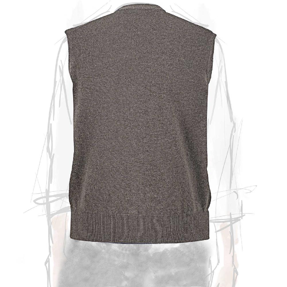 Rubinacci Gilet in cashmere fango Fino al 60% di sconto